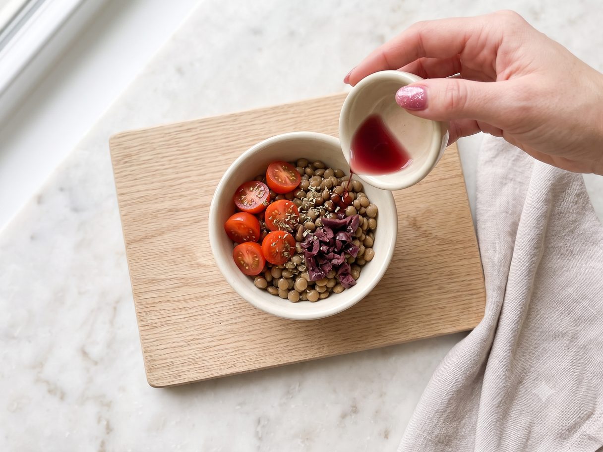 Greek Lentil Cup