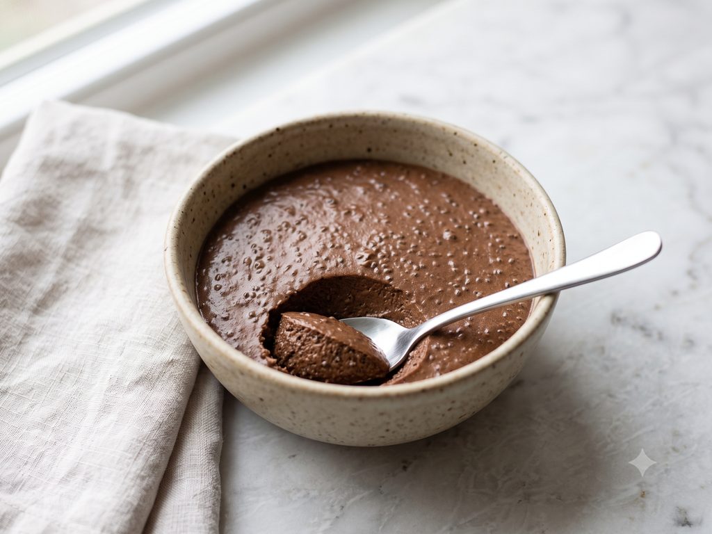 Ingredients for Mocha Protein Mousse